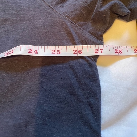 Northcrest 3X navy blue quarter sleeve t-shirt - Picture 7 of 11